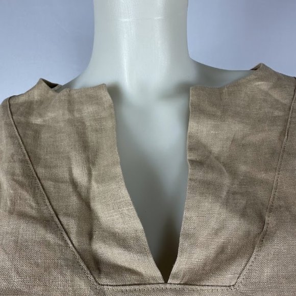 Modai 100 % Linen Tunic (Size 3X) - Picture 6 of 8